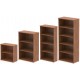 Rayleigh 400mm Deep Wooden Office Bookcase